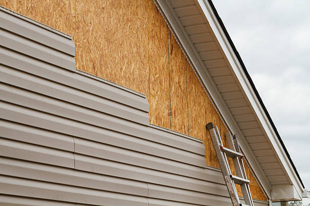 Professional Siding Contractor technician working in Watertown, NY
